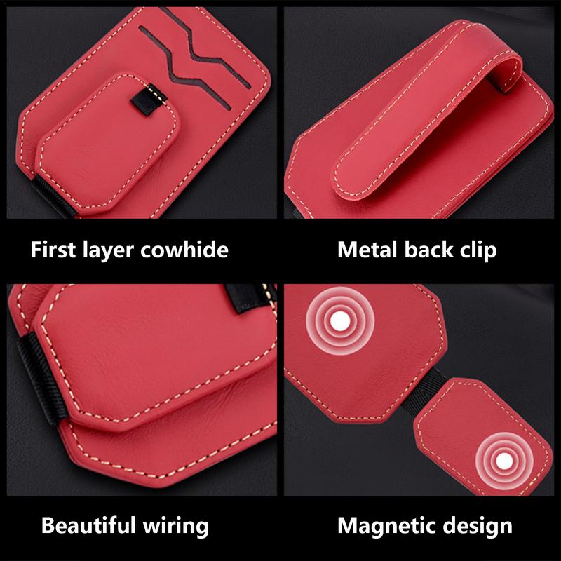 Автомобильный держатель для солнцезащитных очков, держатель-органайзер для солнцезащитного козырька автомобиля, портативный держатель для солнцезащитного козырька автомобиля, органайзер для очков