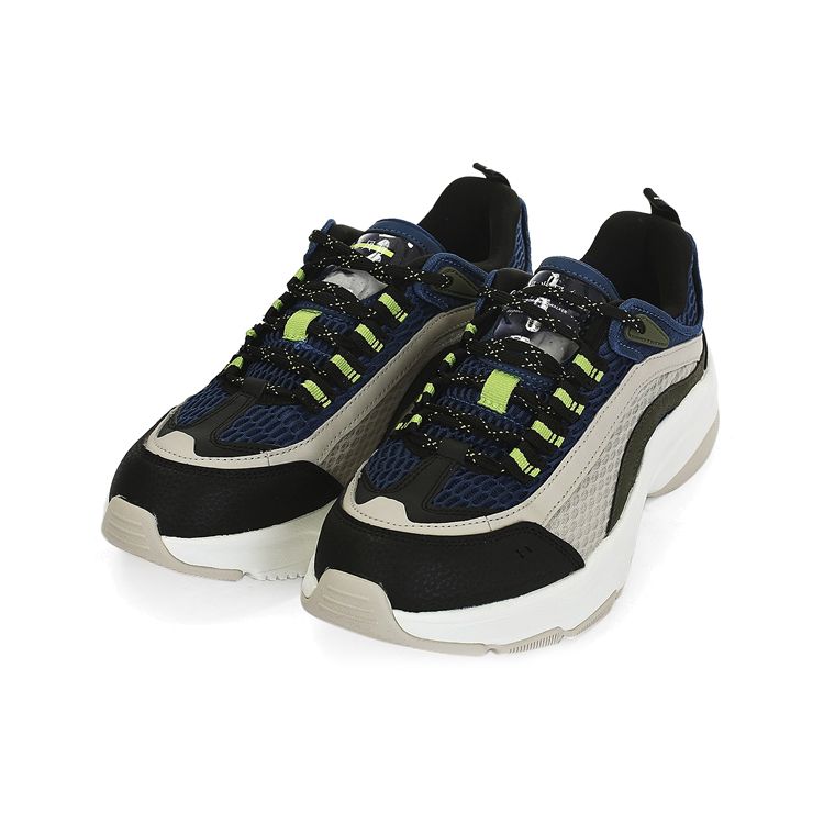 Li Ning Aurora Wind Sports Shoes Shock Absorbation Rebound Low Top Casual Shoes Men Sneakers Gray Black Blue AGCQ043-1