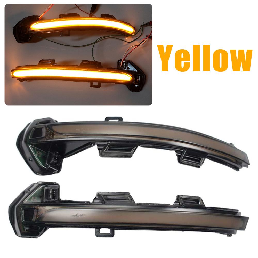 Dynamic Blinker LED Turn Signal For VW Passat B8 Variant Arteon Light Mirror Blue/Yellow/White 2015 2016 2017 2018