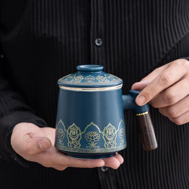 Ceramic Office Mug & Tea Caddy Gift Set