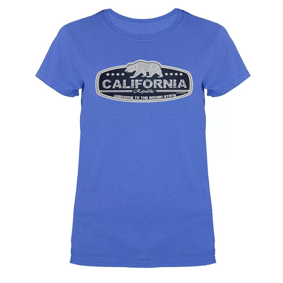 Golden State California Cali Life Cali Bear Women039s T-shirt