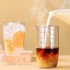 Plastic Cocktail Shaker Hand Shaker Cup With Scales 350Ml/530Ml/700Ml/1000Ml Milk Tea Wine Drink Shaker Mixer Bar Tool