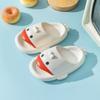 Детские тапочки, летние мужские и женские тапочки с рисунком милой утки, обувь с мягкой подошвой, верхняя одежда, нескользящие детские сандалии для маленьких и средних размеров, оптовая продажа