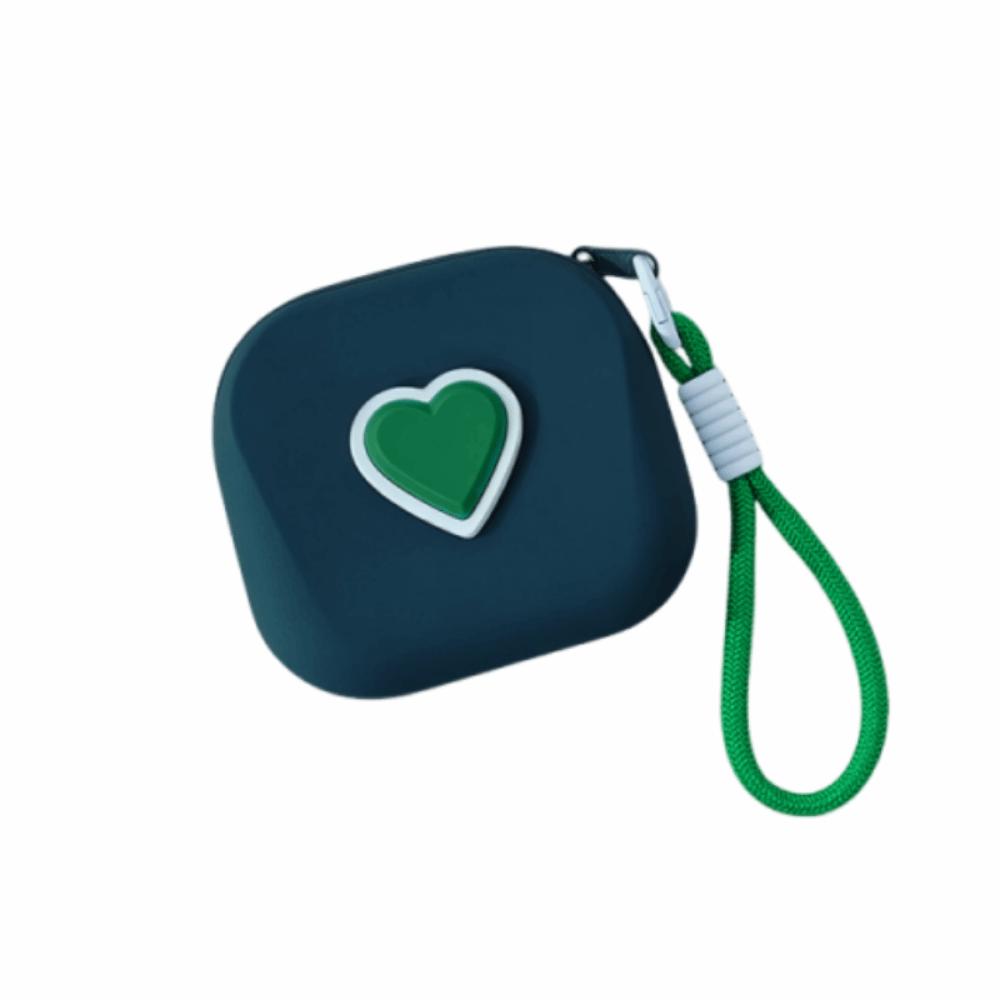 Водонепроницаемая квадратная сумка для хранения Силиконовый органайзер для наушников Кошелек для монет Беспроводные наушники