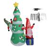 1.8m Dwarf and Christmas Tree Inflatable Decoration IP44 Christmas Outdoor Inflatable Decoration