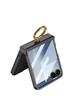 Ультратонкий складной чехол для телефона Samsung Z Flip7 с защитой шарнира, модное магнитное кольцо и совместимость с беспроводной зарядкой