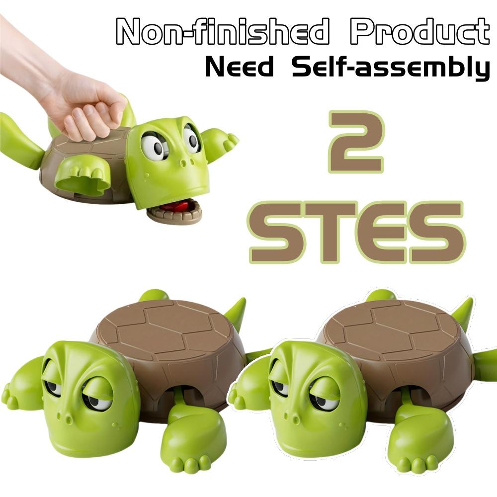 1/2sets Funny Turtle Coaster Anti-Slip Heat-Resistant Cup Holder Desk Protect Pad for Home Office Prank Desktop Ornament Gifts