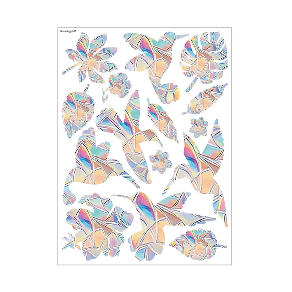 Электростатическая радужная оконная пленка, креативные шикарные наклейки на окна своими руками, призматические бабочки, многоразовые аксессуары для домашней двери