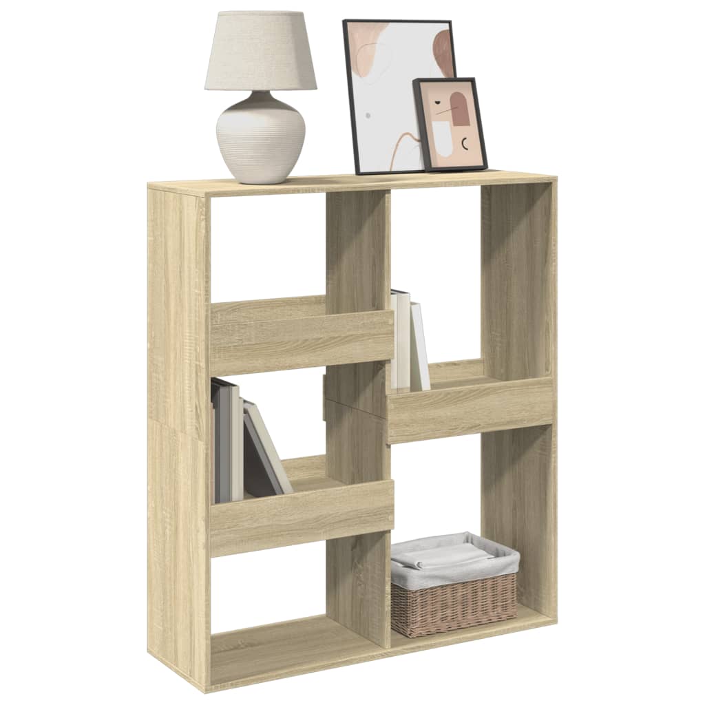 Bookshelf Room Divider Sonoma Oak 100 x 33 x 115 cm