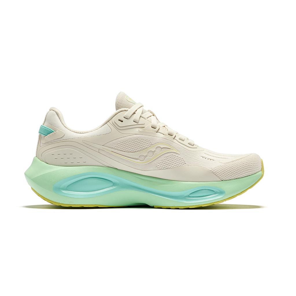 SAUCONY Phoenix Inferno 3 Кроссовки для ежедневных пробежек Pwrvizi Высокоэластичная ЭВА Женские кроссовки для бега Светло-зеленый S18229-1