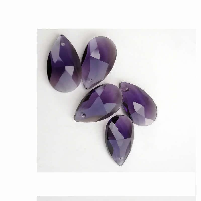 Wholesale lots Faceted Hole Crystal Glass rhinestones Teardrop loose beads jewelry Jewelry beads accessories 8X12/10X14m