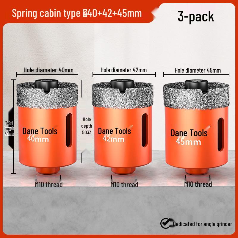 Инструмент для расширения отверстий в плитке и камне Dane для сухой резки