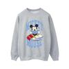 Disney Womens/Ladies Mickey Mouse Reading Books Sweatshirt