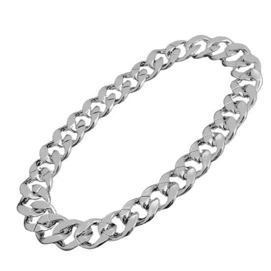 Мужское ожерелье с большой цепью в стиле хип-хоп из смолы, преувеличенное геометрическое колье-чокер для коктейльной вечеринки