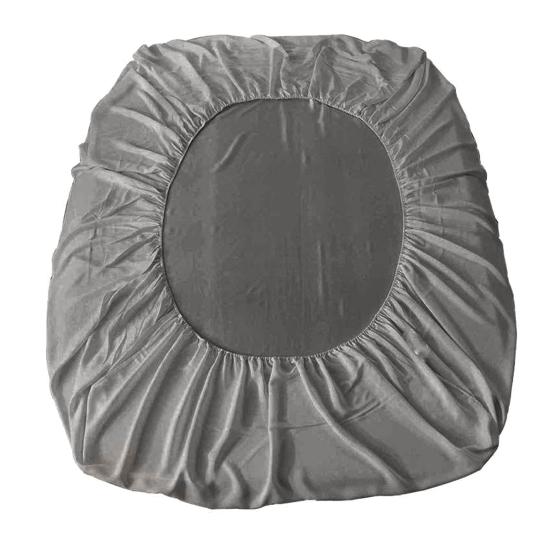 Waterproof Fitted Sheet King Mattress Protector Cover Solid Color Breathable Fabric Easy