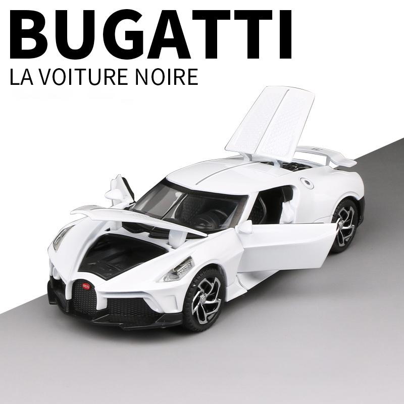 1/32 Bugatti La Voiture Noire Black Dragon Supercar игрушечные литые машины и игрушечные транспортные средства модель автомобиля игрушки для детей