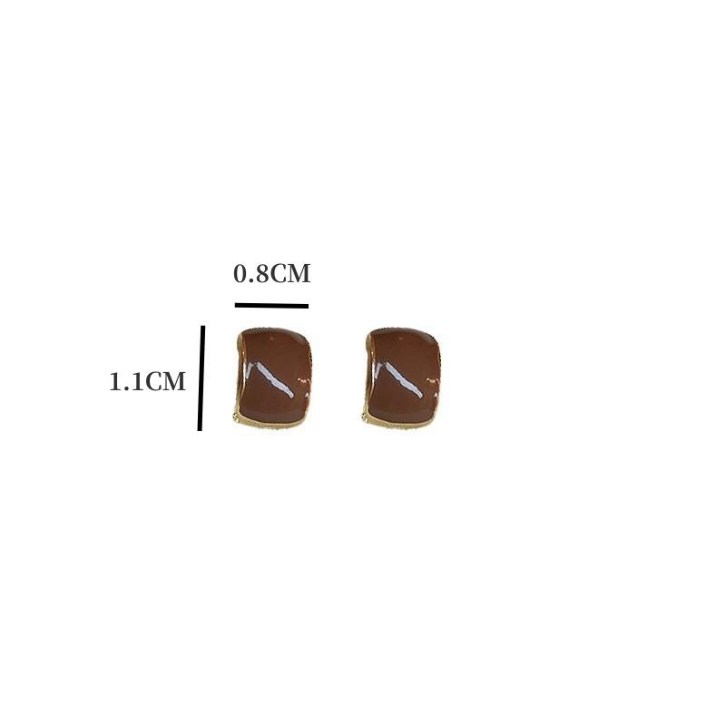 S925 Silver Needle Hypoallergenic Exquisite Small Earrings Simple And Versatile High-end Celebrity Earrings Jewelry Women Brinco