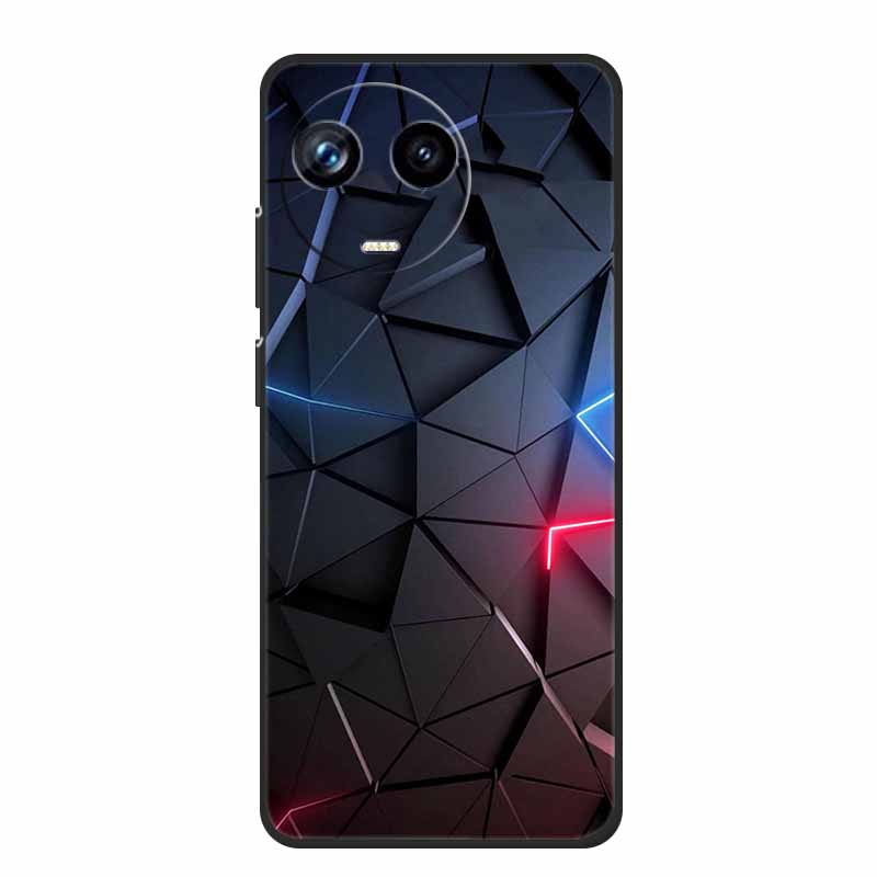Для Realme 11 11X 5G RMX3780 Чехол ТПУ Животные Мягкий Силиконовый Бампер Задняя Крышка Чехлы для Телефона для Realme11X RMX3785 Волк Крутые Fundas