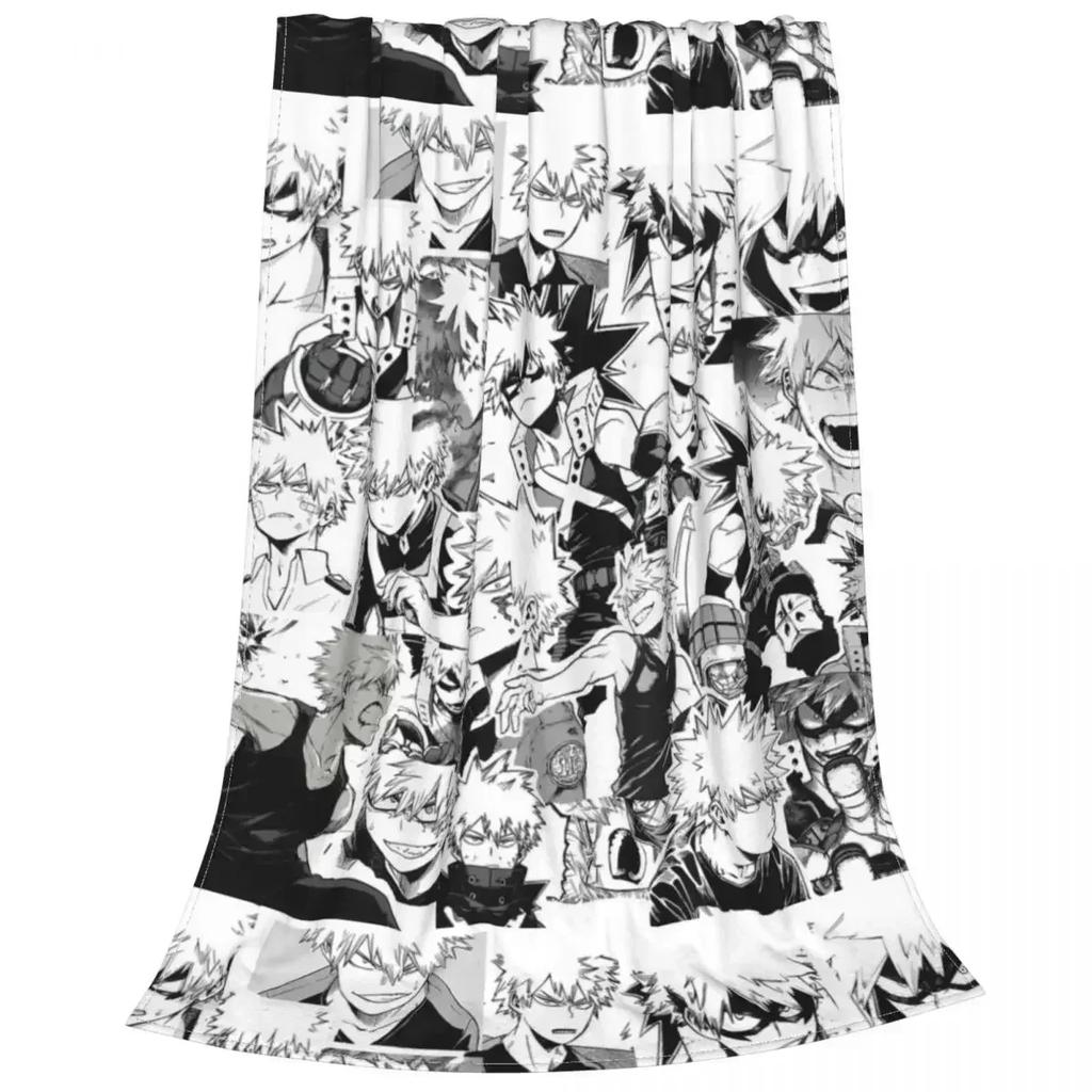 Кацуки Бакуго Плюшевое одеяло Моя геройская академия Boku No Hero Academia Пледы для дома Одеяло Покрывало