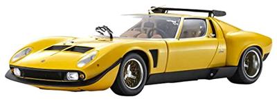 Kyosho Оригинальный масштаб 1/18 Lamborghini Miura SVR Желтый/Черный Готовое изделие