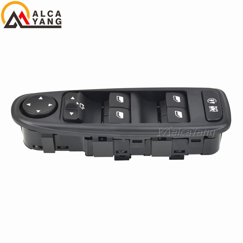 Главный выключатель стеклоподъемника 6554YH 6554.YH Для Citroen C4 4 Picasso 2008-2013 Для Peugeot Регулятор Электрический Складывающийся styling автомобиля