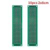 4PCS-40PCS PCB Prototype Board Universal Green Double Sided 2x8 3x7 4x6 5x7 7x9CM Protoboard Breadboard DIY Electronic Kit
