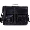 Leather Briefcase Laptop Messenger Bags for Men and Women Large Satchel Bag Leather Laptop Bag Leather School Bag Computer Bag Bag for Men