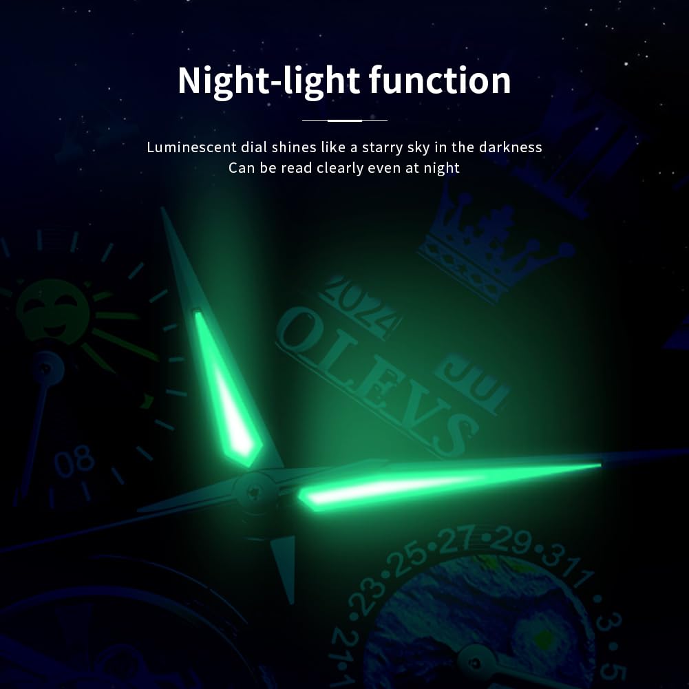 OLEVS автоматические часы механические скелетонированные бриллианты популярные календарные водонепроницаемые светящиеся часы для мужчин из нержавеющей стали стильные брендовые черные мужские