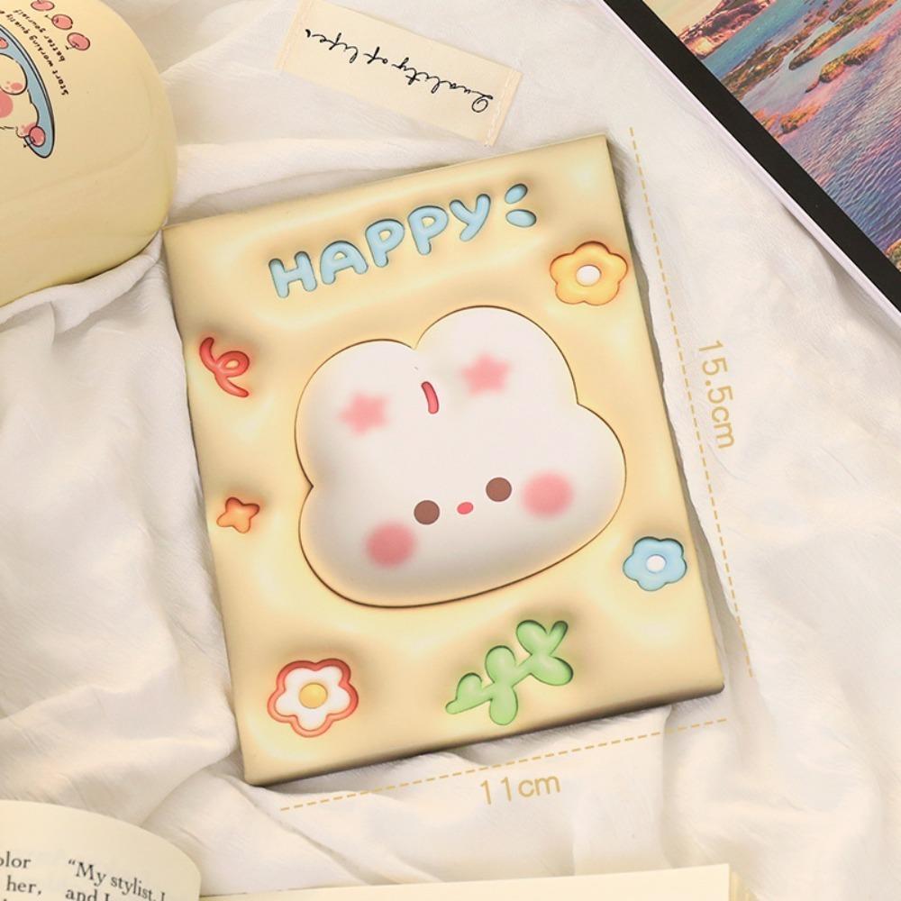 Double Sided Vanity Mirror Cartoon Cute Makeup Mirror Fashion Portable Mirror  Desktop Decoration