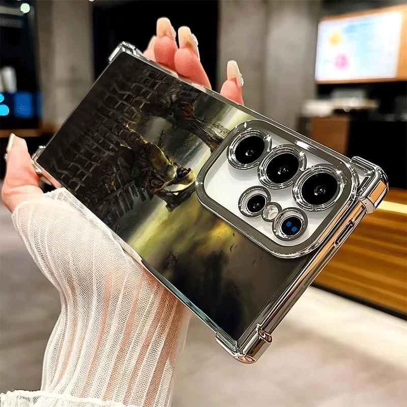 Крутой чехол для телефона с покрытием S-Stalker Game для Samsung Galaxy S24 S25 FE S26 Edge S23 Ultra S22 S21 Plus S20 Защита от падения с Airbag