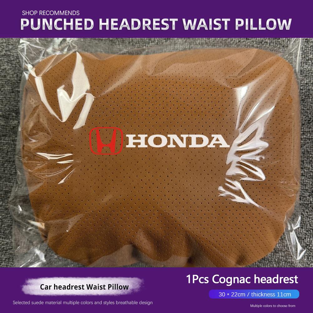APO1 Honda Universal Car Headrest Neck Pillow Lumbar Support For Civic Accord Crosstour Spirior Odyssey Avancier UR-V Sienna Elysion