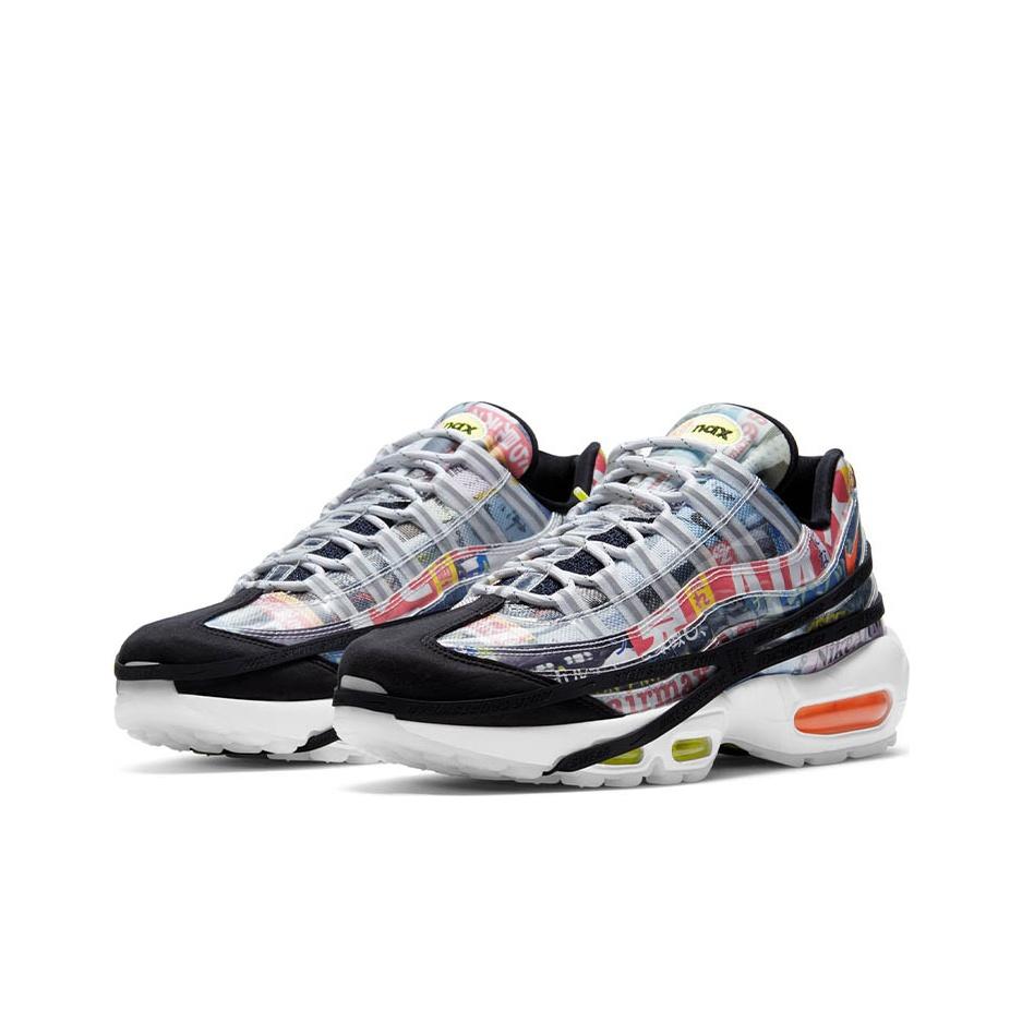 Nike Мужские кроссовки Air Max 95 SE Japan Heritage, разноцветные, полностью оранжевые, черные DD5482-902