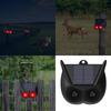 Outdoor Solar Powered Pest Control Device With Red Blinking Alert Effective Against Birds and Rodents Animal Chaser