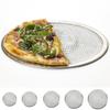 6''-12'' Home  Oven Net Kitchen Baking Tray Aluminium Mesh Plate Pan Pizza Screen