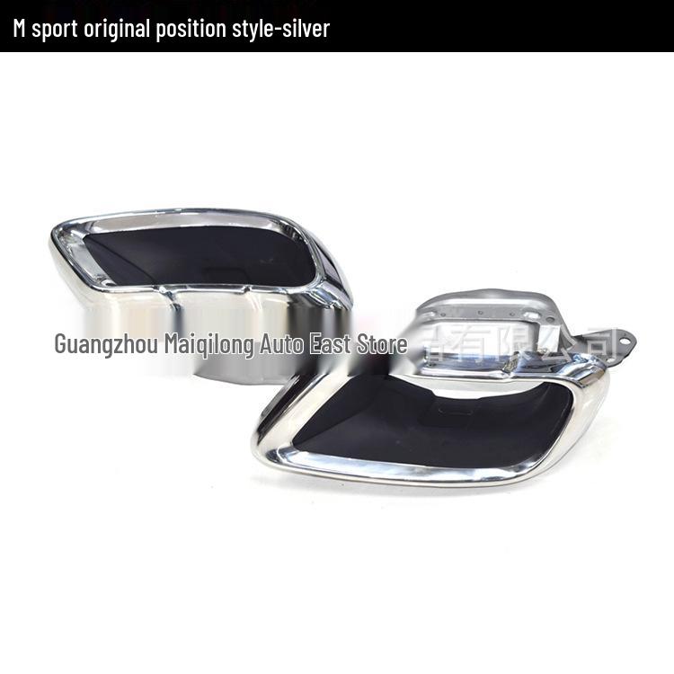 Upgrade for C05G06X5X6X7: In-Situ Style Four-Outlet Stainless Steel Tailpipe Exhaust Modification