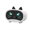 Новый Милый Bluetooth-динамик в форме кошки с будильником - Портативная беспроводная стерео звуковая колонка, Музыкальный плеер с функцией сабвуфера