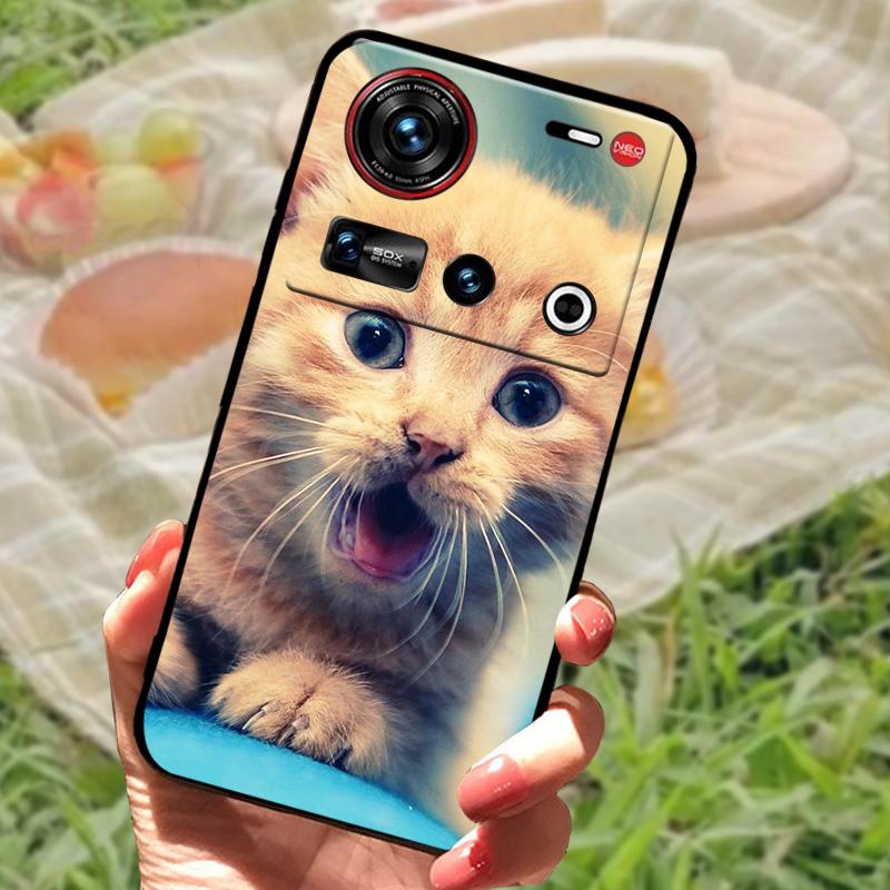 Для Nubia Z70 Ultra Чехол Роскошный Милый Мультяшный Мягкий ТПУ Силикон Ударопрочный Coque Для ZTE nubia Z70 Ultra Защитный Чехол Fundas