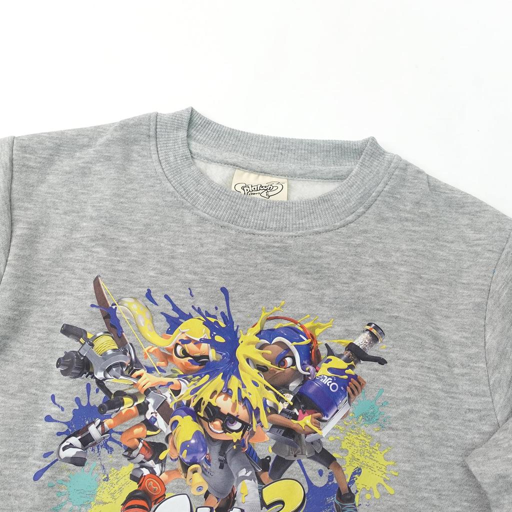 Sweatshirt Splatoon3 Splatoon3 3D Ink Battle Print Long Sleeve [Fineplus]