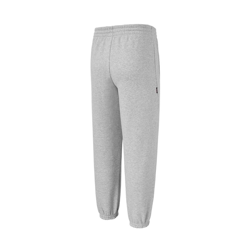 adidas Однотонные вязаные спортивные штаны с флисовой подкладкой и эластичными манжетами, мужские, светло-серые, JX9404