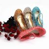 Сандалии для девочек Jelly Crystal Shoes Kids Wedge Princess Shoes Wedge Sandals Hollow Plastic Bird Nest Shoes Summer Beach Hole Women