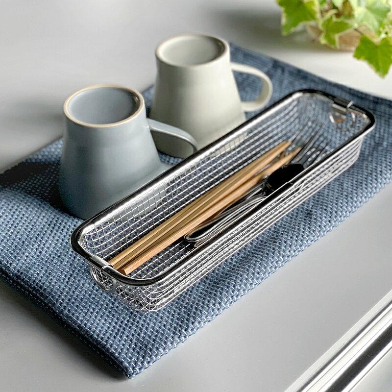 benefits Stainless steel Sukkiri Kurasu Dish Drainer Slim Type rack minimal mat small items cutlery drying hook made Japan kitchen MM-700152 Be Worth