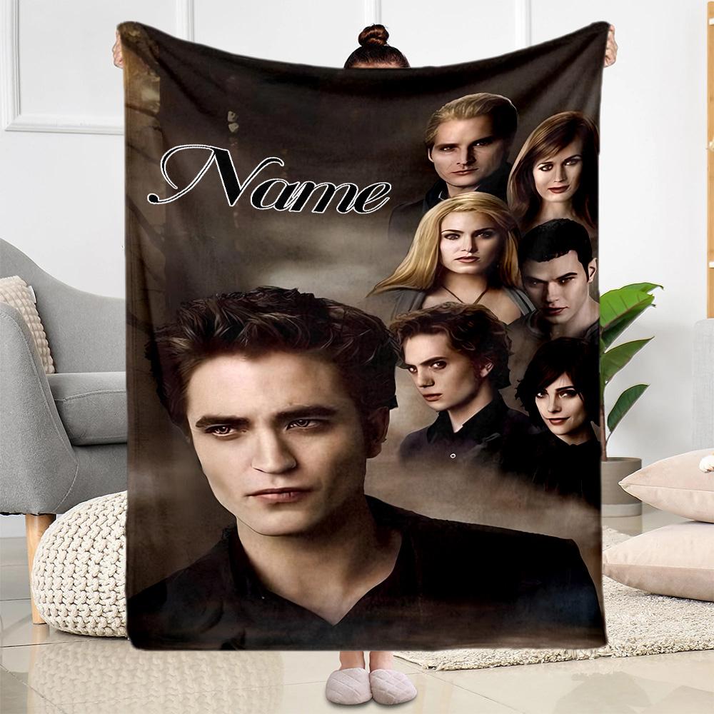 Twilight Saga Romance Blanket Ultra-Soft Great for Couch Chair Office All-Season Use Digital Print Birthday Christmas Gift Blanket