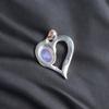 Natural Milky Opal Gemstone 925 Sterling Silver Jewelry Stylish Pendant For Gift CP-5-17