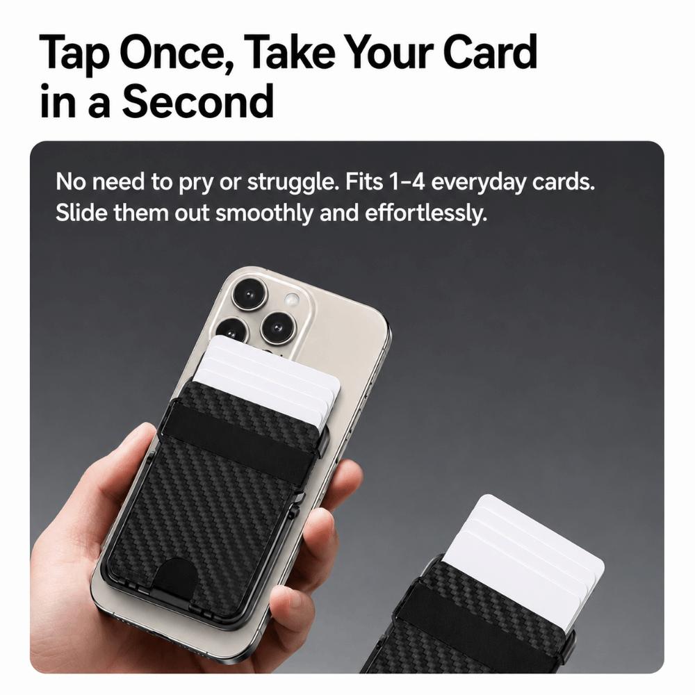 Foldable Magnetic Phone Holder Ultra-Thin Desktop Bracket Portable Phone Card Stand Mobile Phone