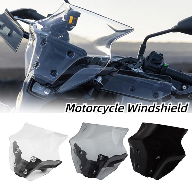 1 Set Motorcycle Windshield ABS Wind Deflector Fit for Yamaha MT-09 2024 / MT-09 SP 2024