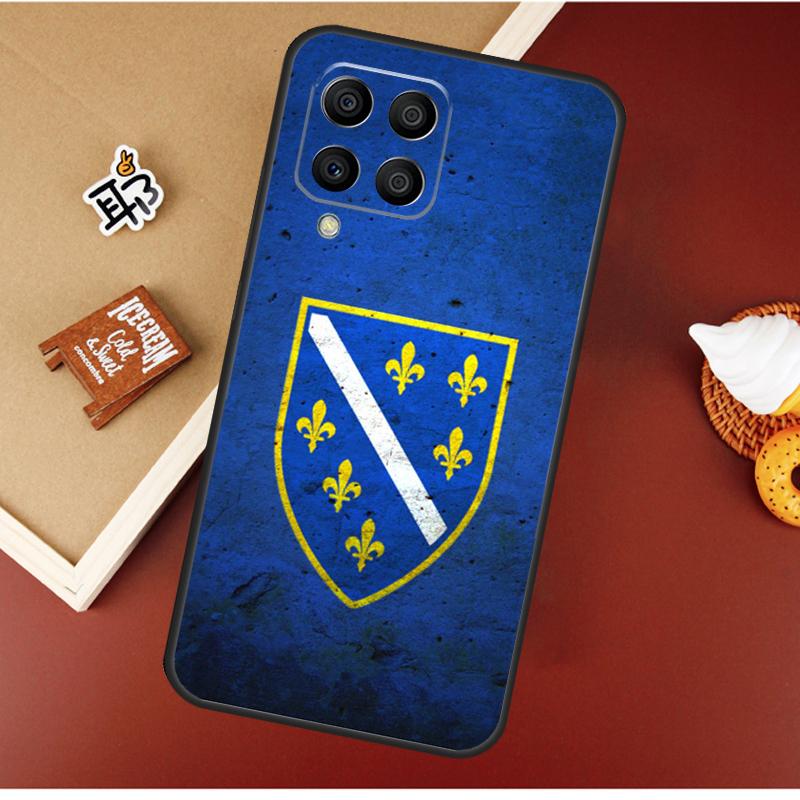 Чехол с флагом Боснии и Герцеговины для Samsung Galaxy M51 M31 M21 M11 M16 M36 M56 M53 M12 M32 M52 M15 M35 M55 M14 M34 M54