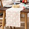 Fashion Easter Table Runner Plush Table Cover Cartoon Long Table Runner  Celebration