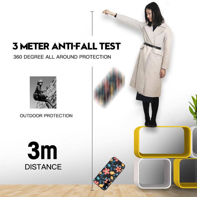 Flower Painted Shell For Samsung Galaxy S24 S22 Ultra Plus S23 S21 S20 Fe A52 A53 A54 A34 14 5g A51 A32 A13 4g Slim Shockproof Tpu Hybrid Case Cover