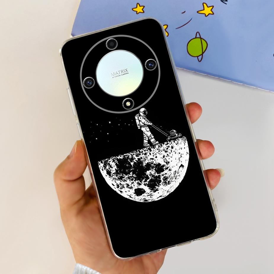 Чехол для Honor Magic5 Lite Чехол для Honor X9a RMO-NX1 Стильный Расписной Чехол Мягкий Силиконовый Чехол для Телефона Для Honor Magic 5 Lite HonorX9a Сумки