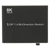 Переключатель Displayport 8K при 30 Гц 4K при 120 Гц 1080P при 240 Гц Двунаправленный DP 2 в 1 вых. или 1 в 2 вых.